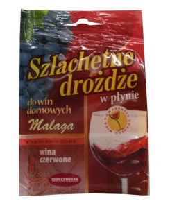 Szlachetne drożdże w płynie MALAGA 20ml browin 400140