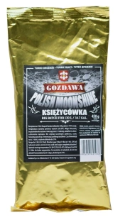 Drożdże gorzelnicze GOZDAWA KSIĘŻYCÓWKA na 130L Polish Moonshine 450g