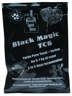 Spirit Ferm BLACK MAGIC drożdże gorzelnicze z węglem 