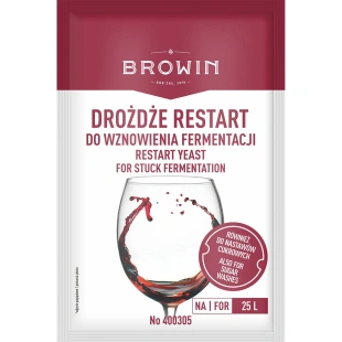 drożdże RESTART  Browin 400305