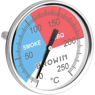 TERMOMETR DO WĘDZARNI, GRILLA, BBQ 101200 Browin
