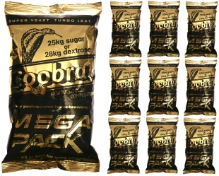 Coobra Megapack drożdże gorzelnicze 10szt
