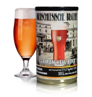 23L PIWO DOMOWE GERMAN HELL BOCK + DROŻDŻE SŁÓD