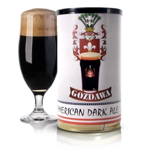 GOZDAWA AMERICAN DARK ALE 1,7kg na 23L