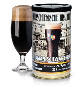 23L PIWO GERMAN SCHWARZBIER + DROŻDŻE BREWKIT 