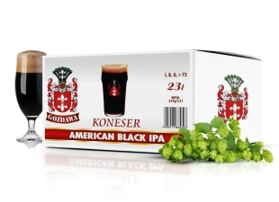 GOZDAWA KONESER AMERICAN BLACK IPA 3,4kg 23L