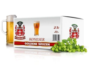 GOZDAWA KONESER GOLDENE WEIZEN 23L 3,4kg