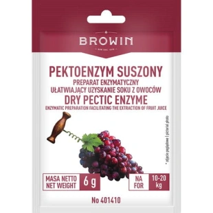 PEKTOENZYM SUSZONY śliwowica wino enzym 401410