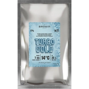 BROWIN TURBO COLD 120g drożdże gorzelnicze 403403