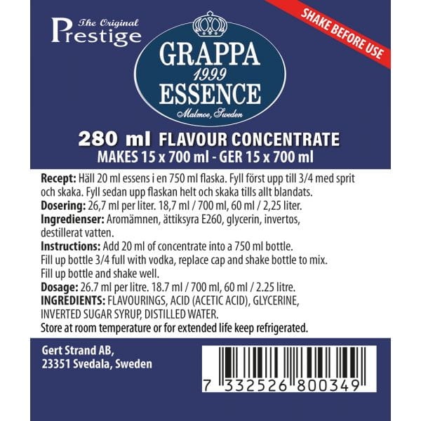 80034- granatowa etykieta