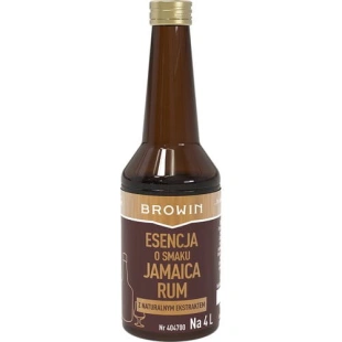 Zaprawka  BROWIN  o smaku JAMAICA RUM 40ml na 4l  404700