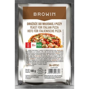 DROŻDŻE suszone DO PIZZY włoskiej  100g  409261