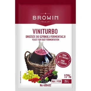 VINITURBO drożdże do  szybkiej fermentacji 20g 400402