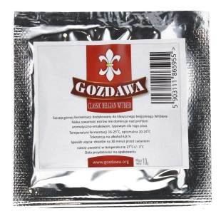 drożdże piwowarskie GOZDAWA CLASSIC BELGIAN WITBIER CBW