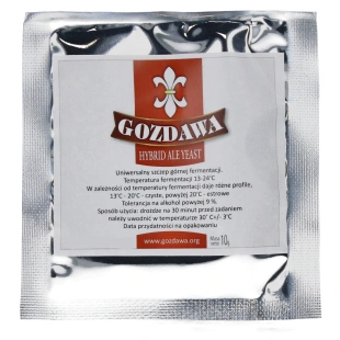 drożdże piwowarskie GOZDAWA HYBRID ALE  YEAST