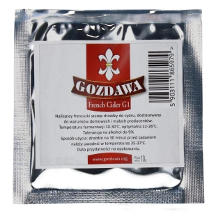 drożdże do cydru GOZDAWA FRENCH CIDER G1