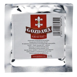 drożdże piwowarskie GOZDAWA uniwersalne PURE ALE YEAST 7