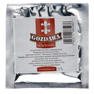 Drożdże do cydru GOZDAWA CIDER YEAST NEW GENERATION
