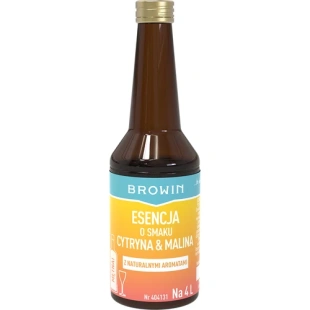 Zaprawka  BROWIN o smaku CYTRYNA-MALINA 40ml  404131