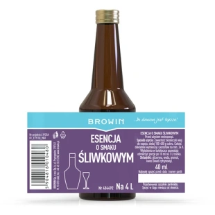 Zaprawka  BROWIN o smaku ŚLIWKOWYM 40ml  404492