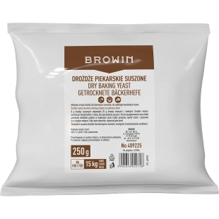 DROŻDŻE PIEKARSKIE suszone 250g 409225