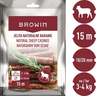 JELITA BARANIE  kaliber 18/20  pęczek 15m  310602