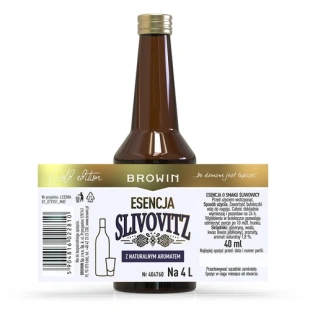 Zaprawka  BROWIN o smaku  ŚLIWOWICA 40ml   404760