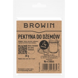PEKTYNA do dżemów 20g 410044 BEZ CUKRU do dżemów konfitur galaretek na 2kg owoców 