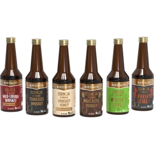 Zaprawki BROWIN do alkoholu 6x 40ml ZESTAW WHISKY 404973 