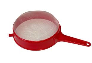 SITKO PLASTIKOWE fi25cm  cedzak z  rączką 