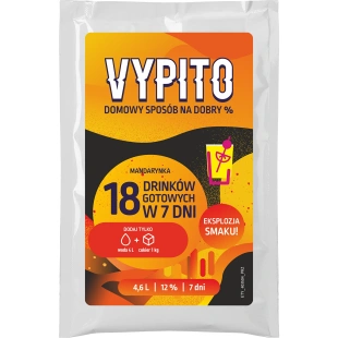 zestaw do wina VYPITO MANDARYNKA  18 drinków 12% 403504