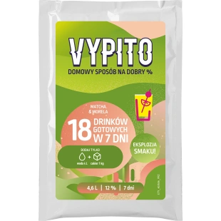 zestaw do wina VYPITO MACHA&MORELA  18 drinków 12% 403506