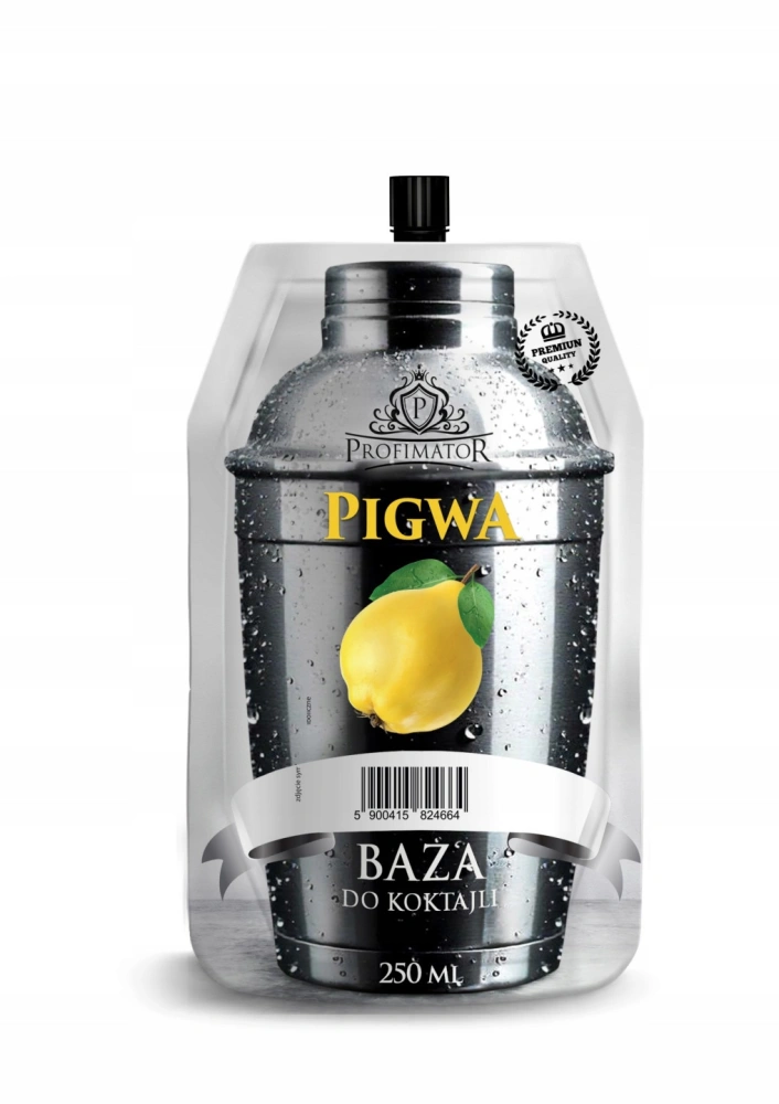 Saszetka 250ml z bazą do drinków o smaku pigwy.
