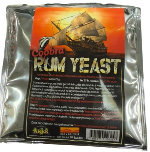 COOBRA RUM drożdże gorzelnicze do rumu