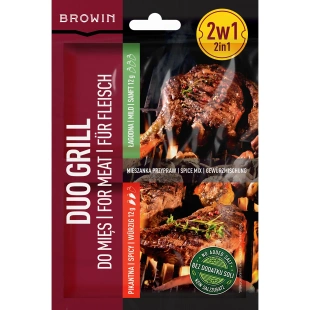 DUO GRILL do mięsa zestaw 2 przypraw łagodna+ostra 310030