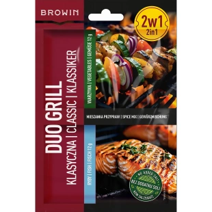 DUO GRILL zestaw 2 przypraw do ryb i warzyw 310031