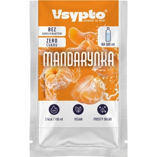 oranżada VSYPTO MANDARYNKA na 500ml wody 402012