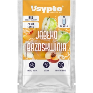 oranżada VSYPTO JABŁKO BRZOSKWINIA na 500ml wody 402015