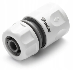 Szybkozłączka do węża ogrodowa Bradas WL-2120 1/2" biała