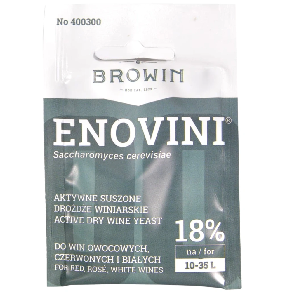 aktywne drożdże winiarskie ENOVINI 7g Browin.webp