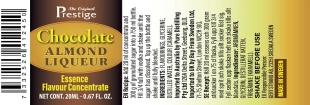 Zaprawka PRESTIGE o smaku  CHOCOLATE ALMOND  20ml