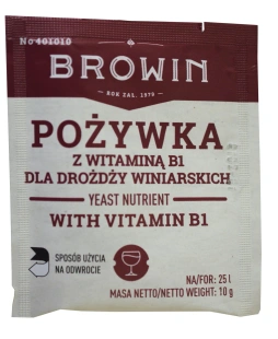POŻYWKA  Z WITAMINĄ B do wina Browin 401010