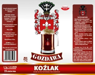 GOZDAWA brewkit KOŹLAK BOCK 1,7kg na 23L