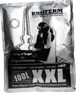 puriFERM XXL na 100L drożdże gorzelnicze 25szt