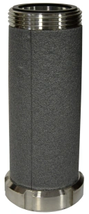 Katalizator nierdzewny INOX 2x złącze SMS 63,5 śr. rury 60,3 mm