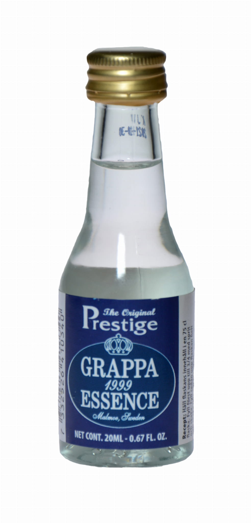 Zaprawka  PRESTIGE GRAPPA winiak z winogron 20ml
