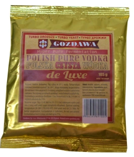 GOZDAWA POLSKA CZYSTA WÓDKA de lux na 25L 105g drożdże gorzelnicze 