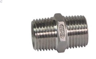 Nypel dwustronny 1/2" GZ-GZ nierdzewny kwasoodporny  INOX 