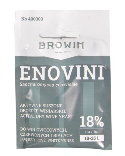 aktywne drożdże winiarskie ENOVINI 7g Browin 400300 aktywne 