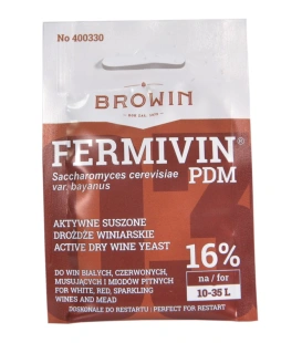 aktywne drożdże winiarskie FERMIVIN PDM Browin 400330